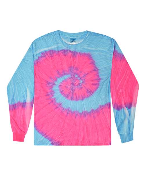Colortone 2000Y Youth Tie-Dyed Long Sleeve T-Shirt