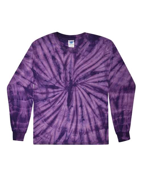 Colortone 2000Y Youth Tie-Dyed Long Sleeve T-Shirt