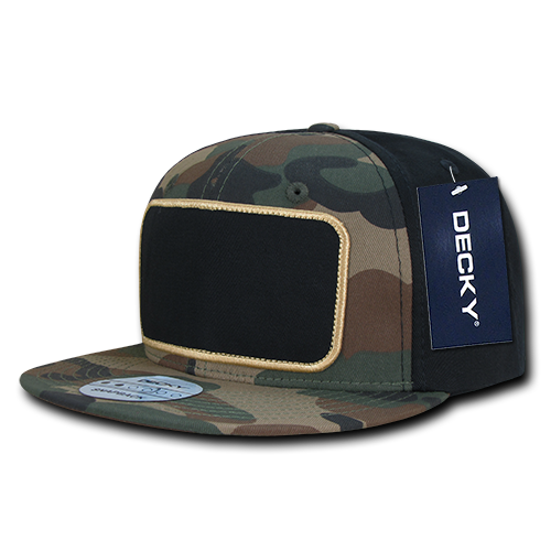 Decky 1096 6 Panel High Profile Structured Patch Snapback