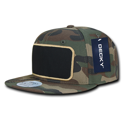 Decky 1096 6 Panel High Profile Structured Patch Snapback