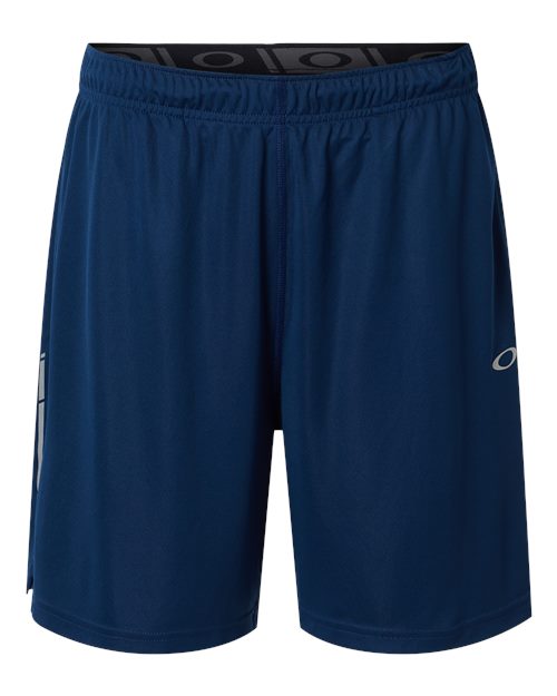 Oakley FOA405933 Unisex Team Issue Hydrolix 7" Shorts with Drawcord