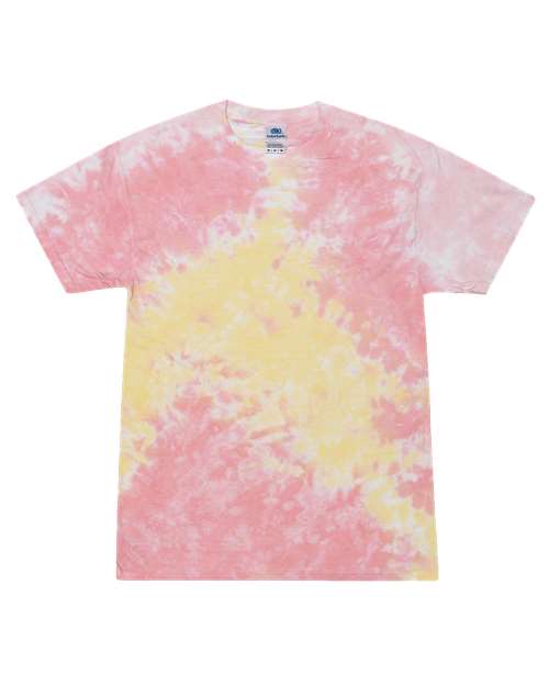 Colortone 1000Y Youth Multi-Color Tie-Dyed T-Shirt