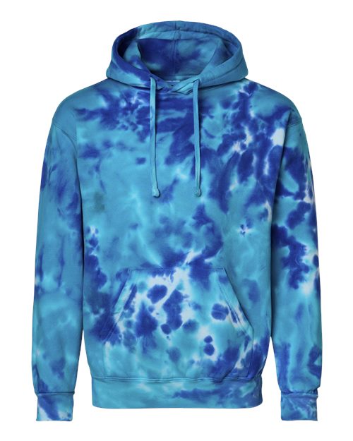 Colortone 8777 Unisex Tie-Dyed Hooded Sweatshirt