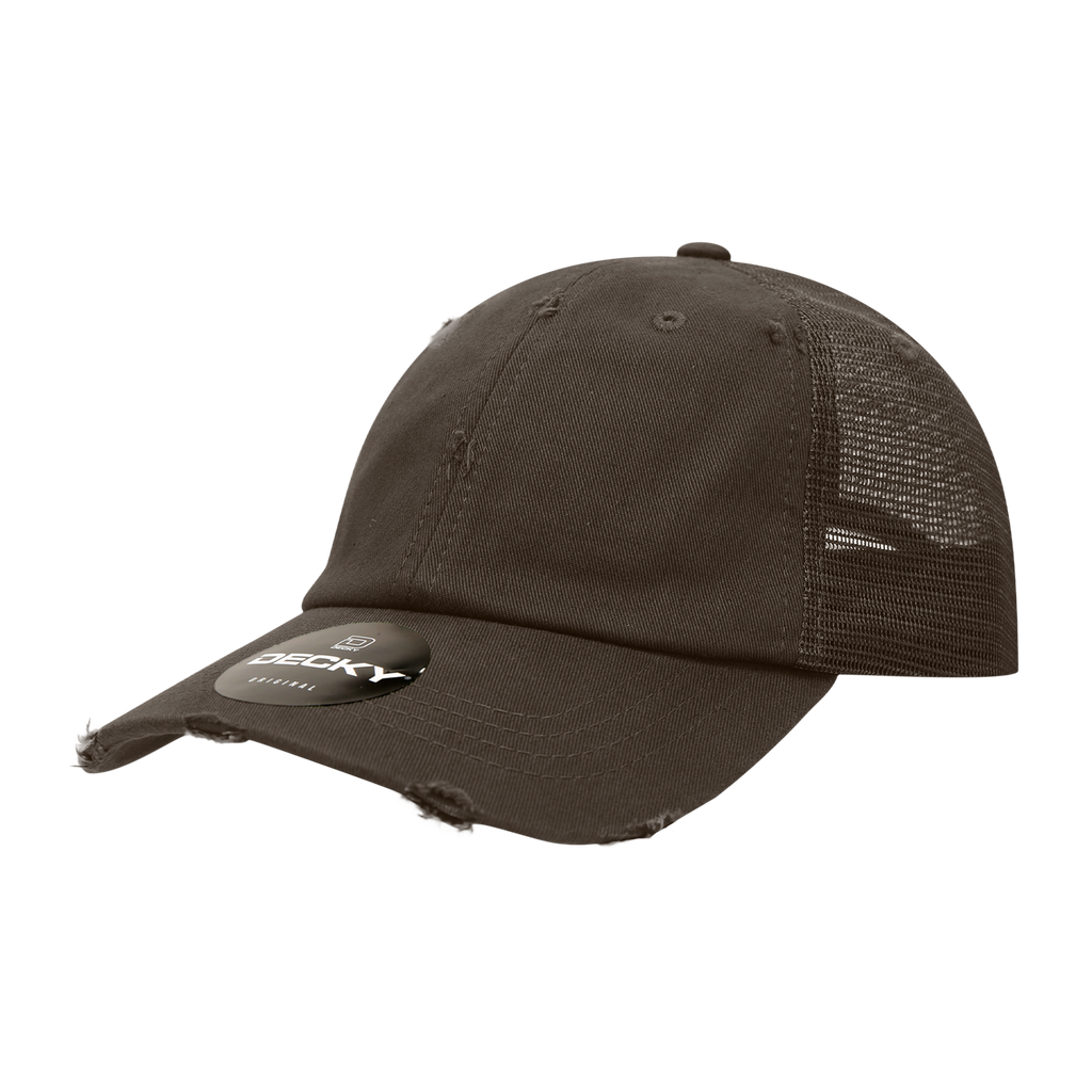 Decky 110 6 Panel Low Profile Relaxed Vintage Trucker