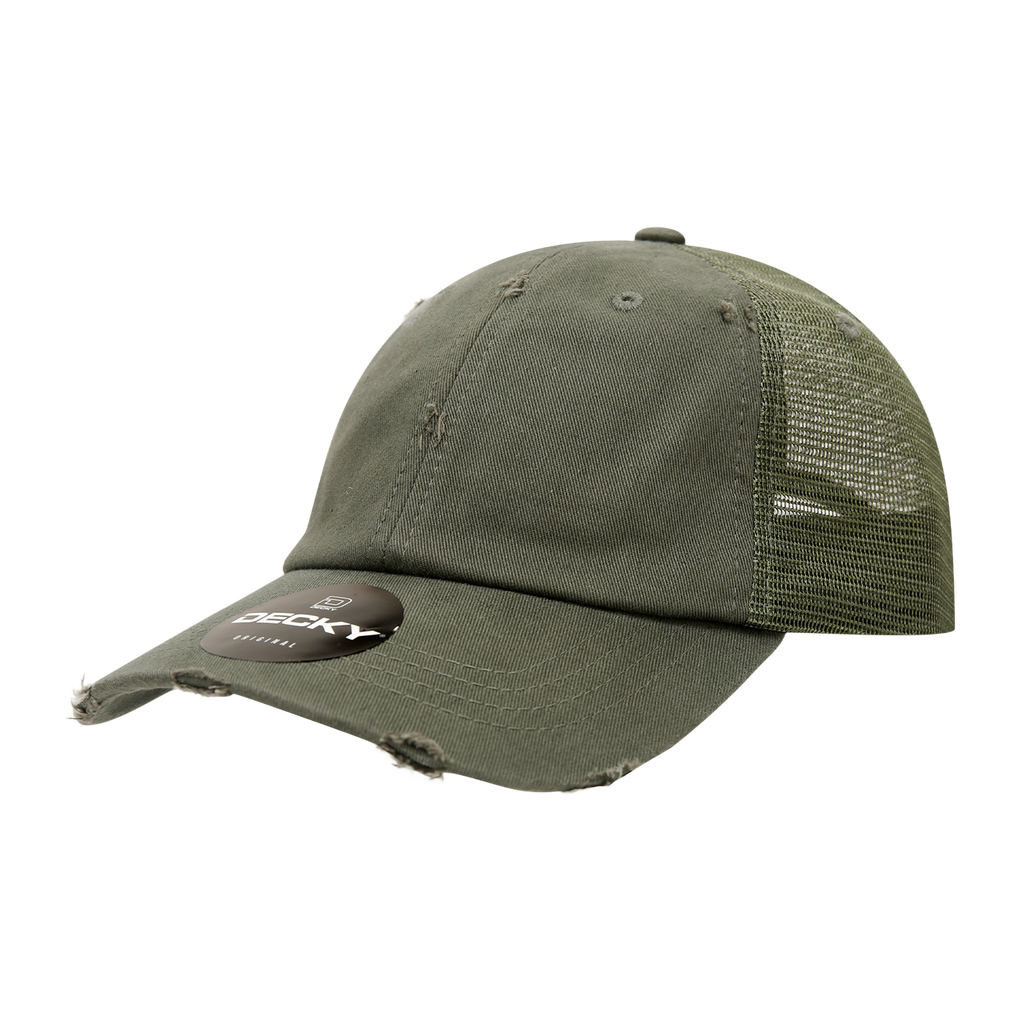 Decky 110 6 Panel Low Profile Relaxed Vintage Trucker