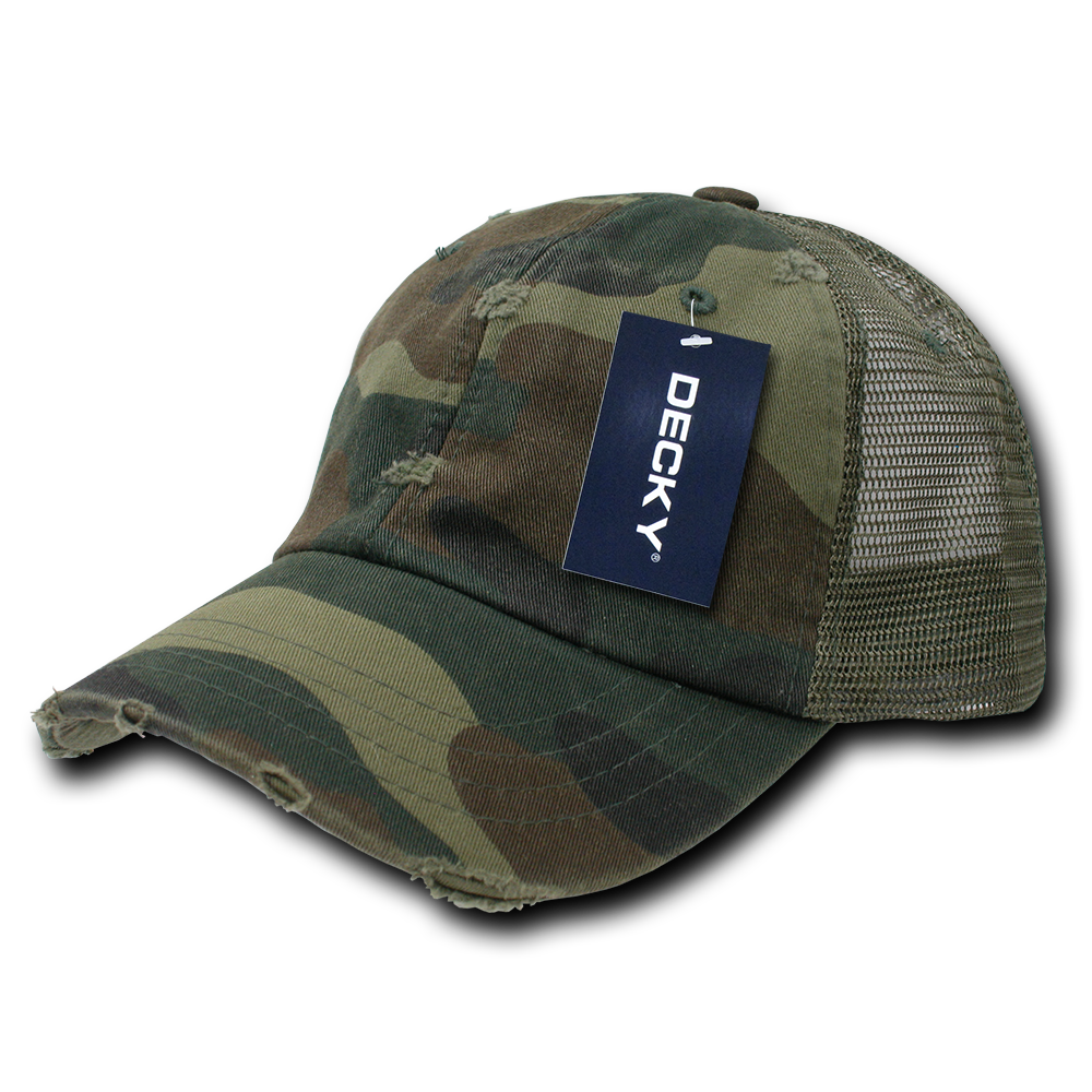 Decky 110 6 Panel Low Profile Relaxed Vintage Trucker