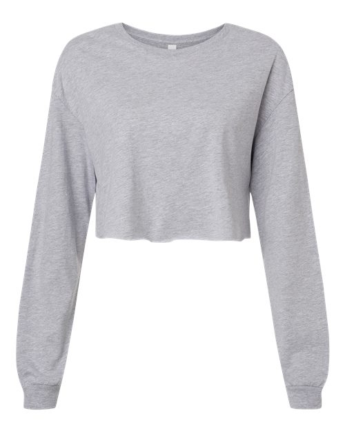 BELLA + CANVAS 6501 Women's FWD Fashion Crop Long Sleeve Tee