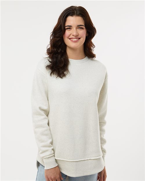 LAT 3525 Women's Weekend Crewneck Sweatshirt