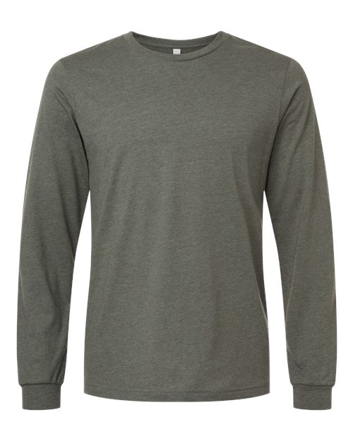 BELLA + CANVAS 3501CVC Heather CVC Long Sleeve Tee