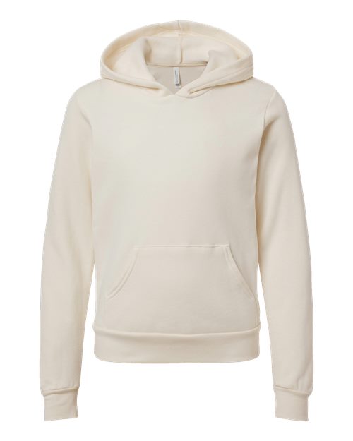 BELLA + CANVAS 3719Y Youth Sponge Fleece Hoodie Sweatshirt