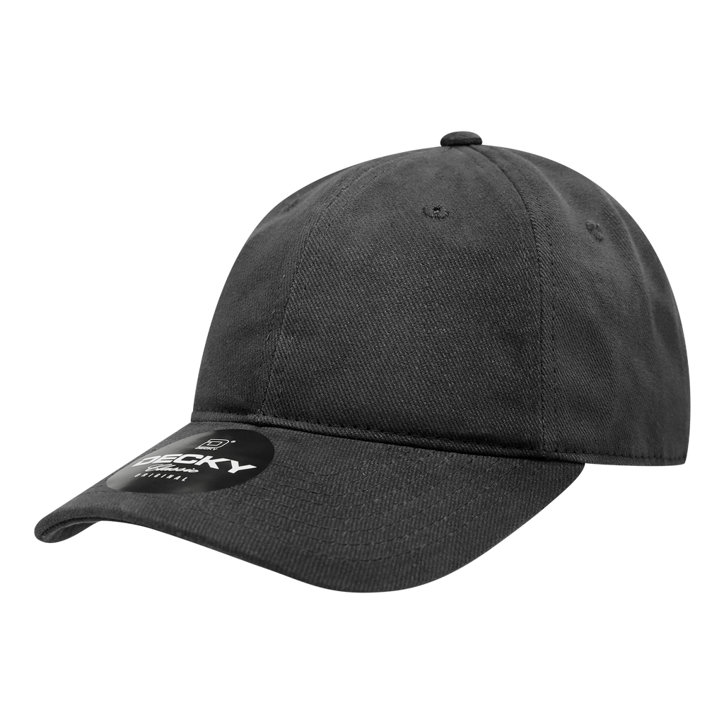 Decky 112 6 Panel Low Profile Relaxed Brushed Cotton Dad Hat