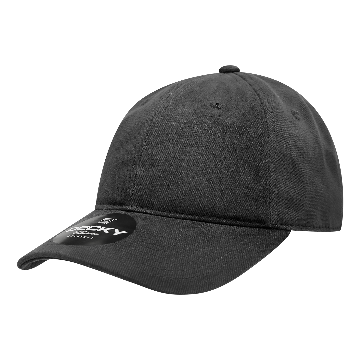 Decky 112 6 Panel Low Profile Relaxed Brushed Cotton Dad Hat