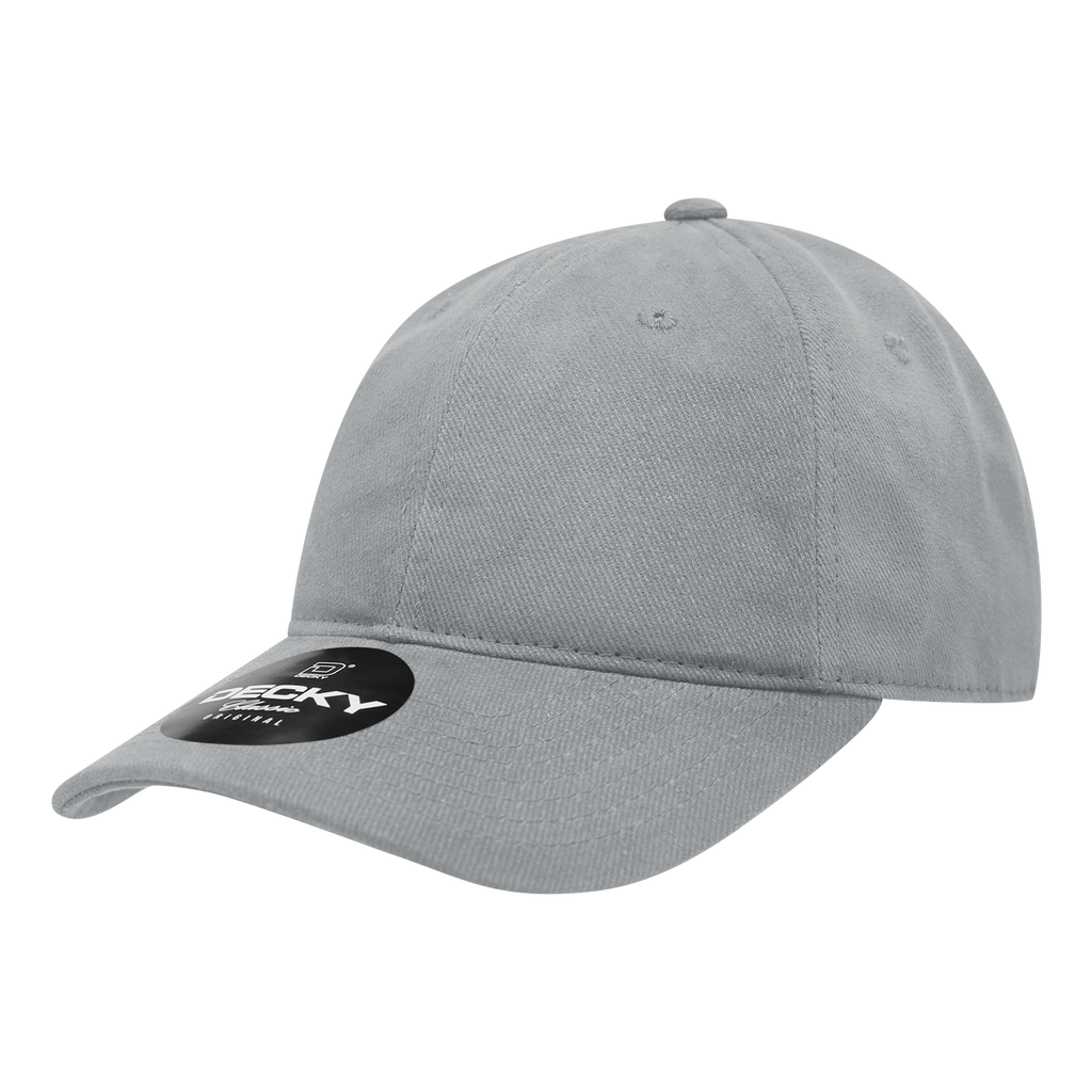 Decky 112 6 Panel Low Profile Relaxed Brushed Cotton Dad Hat