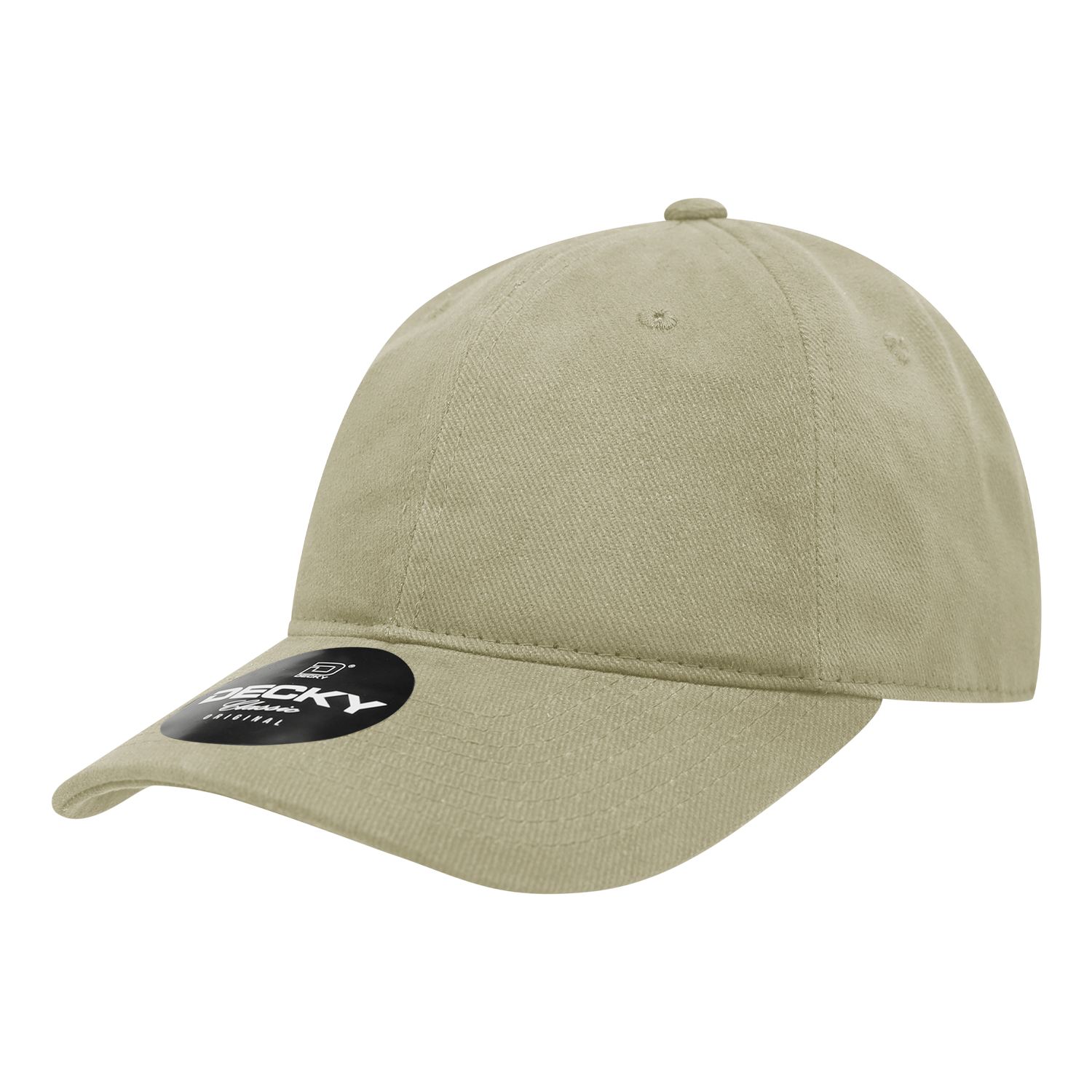 Decky 112 6 Panel Low Profile Relaxed Brushed Cotton Dad Hat