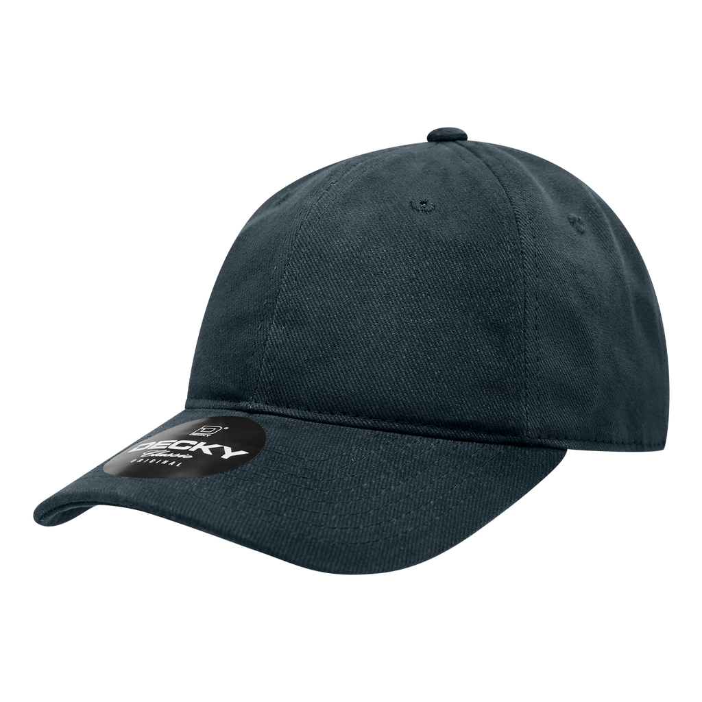 Decky 112 6 Panel Low Profile Relaxed Brushed Cotton Dad Hat