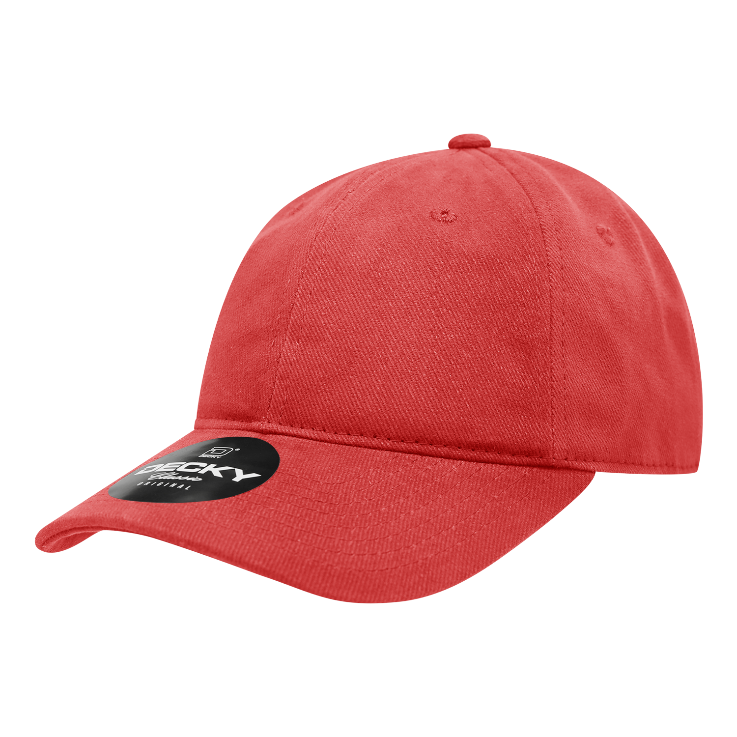 Decky 112 6 Panel Low Profile Relaxed Brushed Cotton Dad Hat