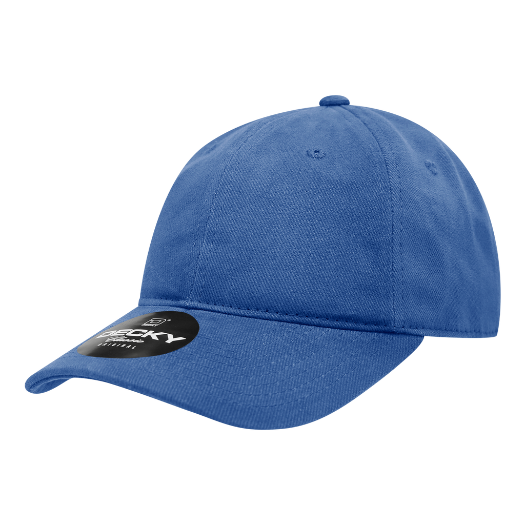 Decky 112 6 Panel Low Profile Relaxed Brushed Cotton Dad Hat