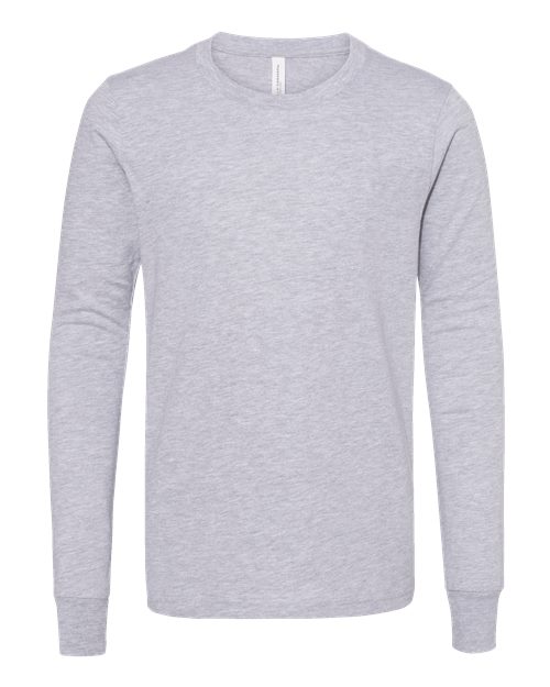 BELLA + CANVAS 3501YCVC Youth Heather CVC Long Sleeve Tee