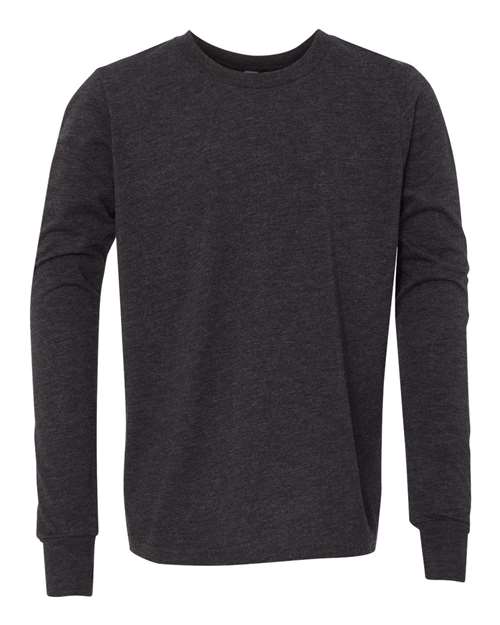 BELLA + CANVAS 3513Y Youth Triblend Long Sleeve Tee