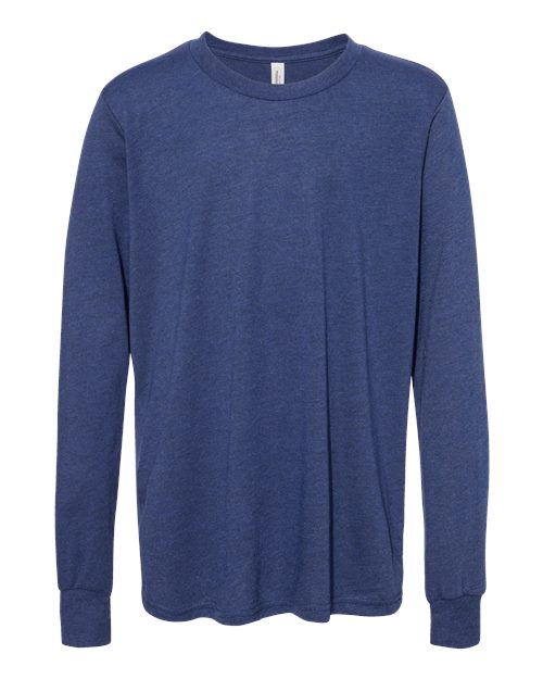 BELLA + CANVAS 3513Y Youth Triblend Long Sleeve Tee