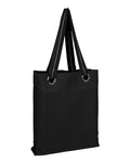 Q-Tees Q1630 Large Grommet Tote Bag