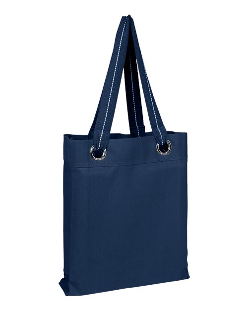 Q-Tees Q1630 Large Grommet Tote Bag