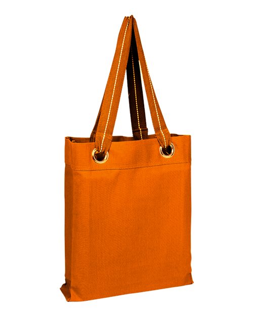 Q-Tees Q1630 Large Grommet Tote Bag