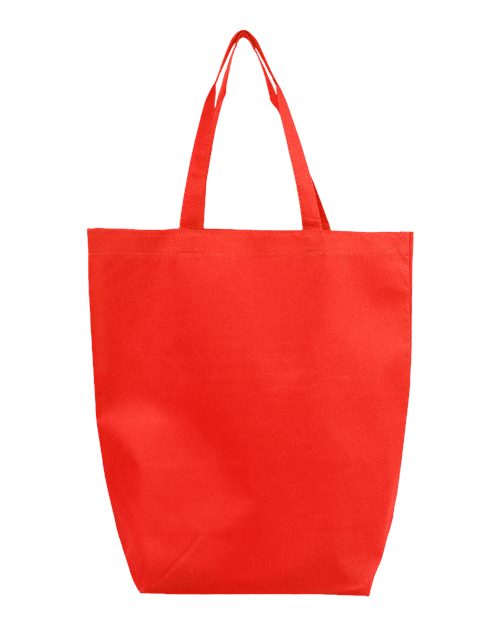 Q-Tees Q1251 Non-Woven Gusset Bottom Tote