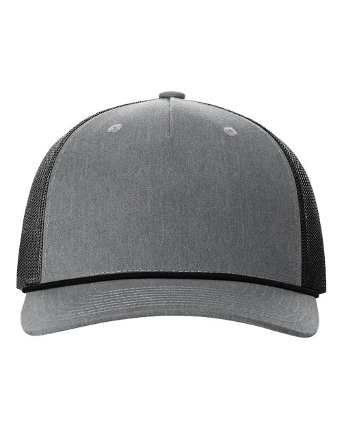 Richardson 112FPR Five-Panel Trucker Rope Cap