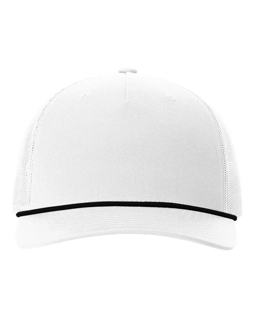 Richardson 112FPR Five-Panel Trucker Rope Cap