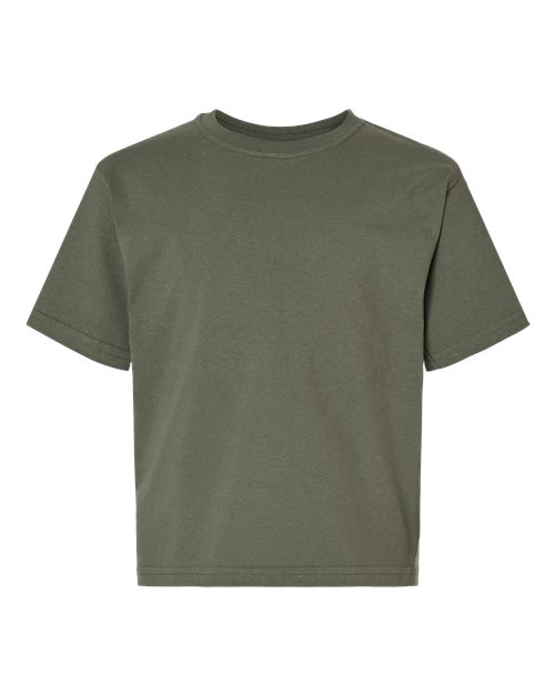 M&O 4850 Youth Gold Soft Touch T-Shirt