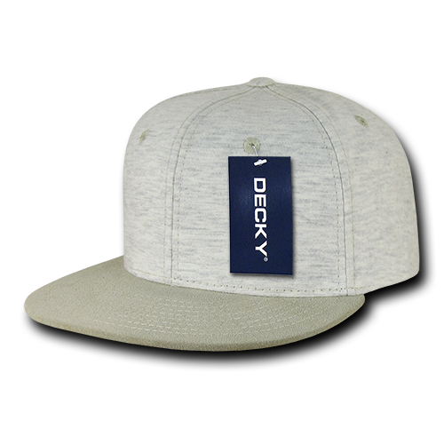 Decky 1131 6 Panel High Profile Structured Jersey Knit Snapback
