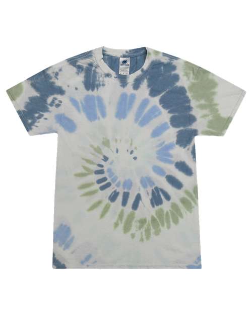 Colortone 1000Y Youth Multi-Color Tie-Dyed T-Shirt