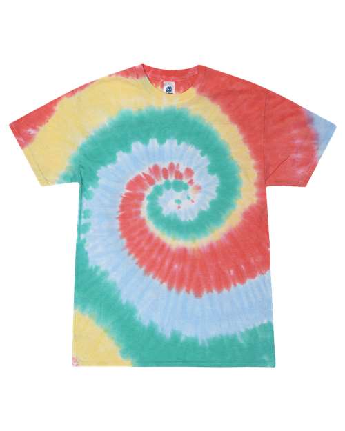 Colortone 1000Y Youth Multi-Color Tie-Dyed T-Shirt