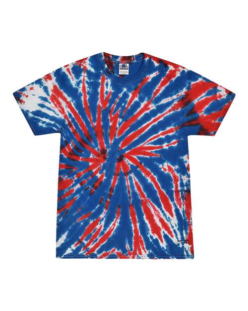 Colortone 1000Y Youth Multi-Color Tie-Dyed T-Shirt