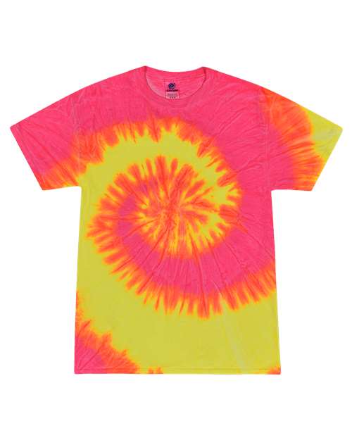 Colortone 1000Y Youth Multi-Color Tie-Dyed T-Shirt