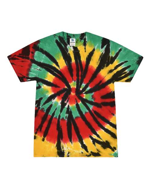 Colortone 1000Y Youth Multi-Color Tie-Dyed T-Shirt