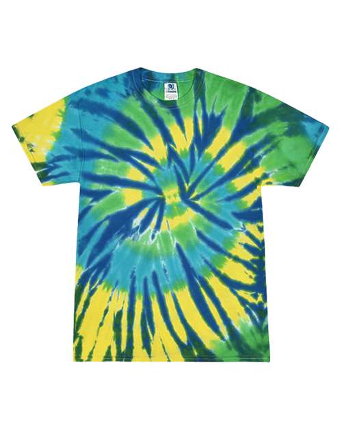 Colortone 1000Y Youth Multi-Color Tie-Dyed T-Shirt