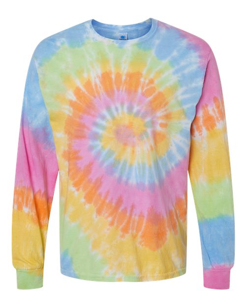 Colortone 2000Y Youth Tie-Dyed Long Sleeve T-Shirt