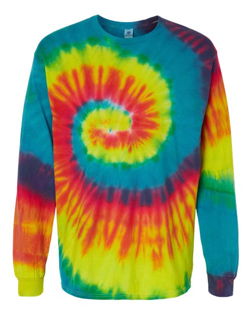 Colortone 2000Y Youth Tie-Dyed Long Sleeve T-Shirt