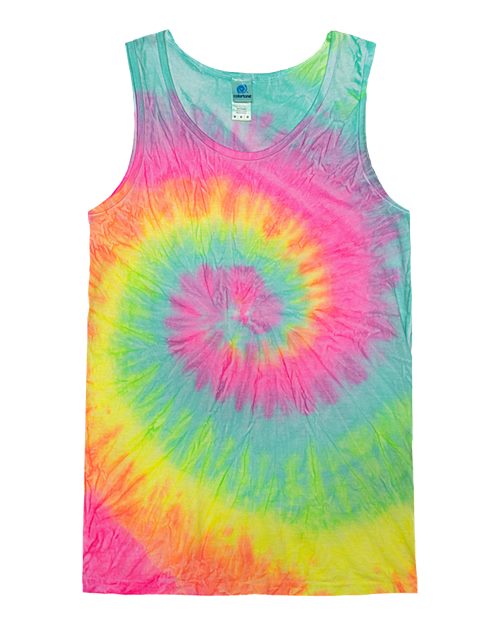 Colortone 3500 Unisex Tie-Dyed Tank Top