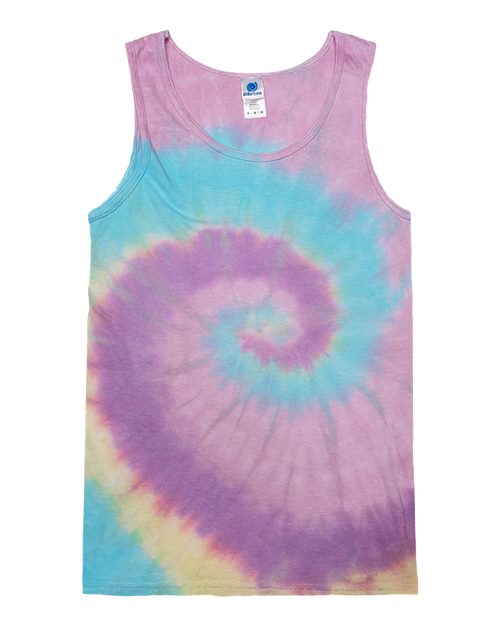 Colortone 3500 Unisex Tie-Dyed Tank Top