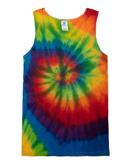 Colortone 3500 Unisex Tie-Dyed Tank Top