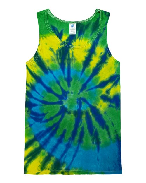 Colortone 3500 Unisex Tie-Dyed Tank Top