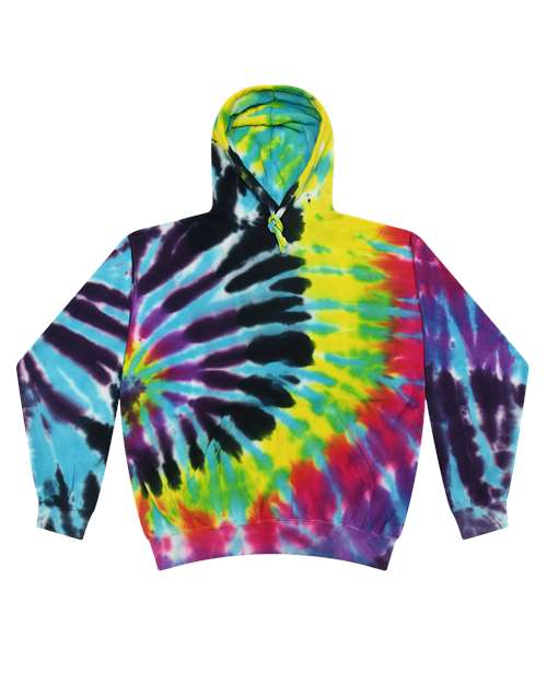 Colortone 8777 Unisex Tie-Dyed Hooded Sweatshirt