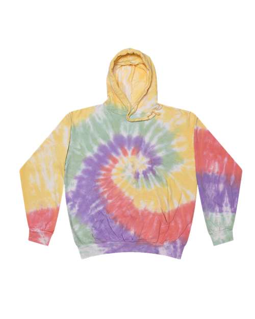 Colortone 8777 Unisex Tie-Dyed Hooded Sweatshirt