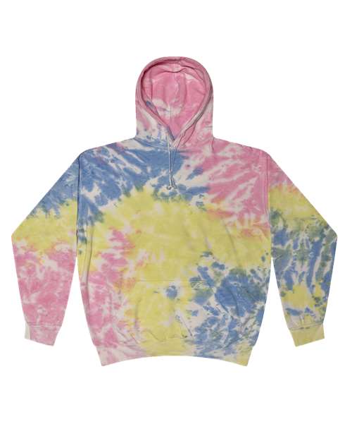 Colortone 8777Y Youth Tie-Dyed Hooded Sweatshirt