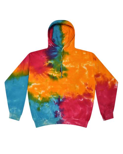 Colortone 8777Y Youth Tie-Dyed Hooded Sweatshirt