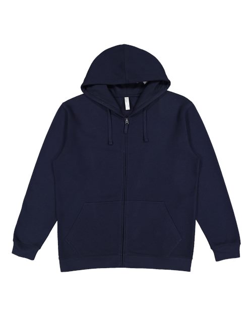 LAT 6927 Unisex Full-Zip Hoodie Sweatshirt