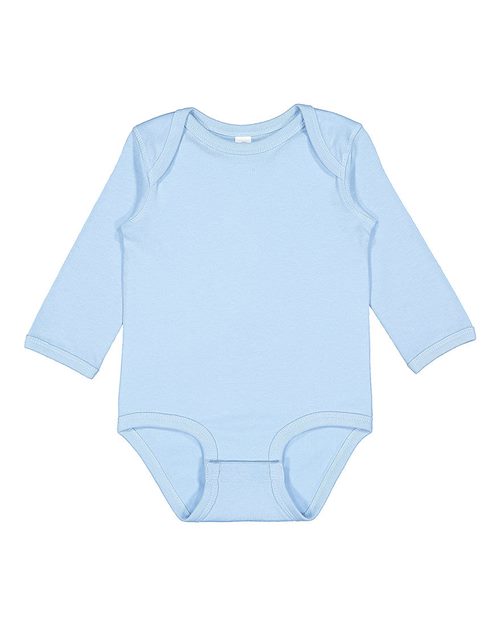 Rabbit Skins 4421 Infant Fine Jersey Long Sleeve Bodysuit